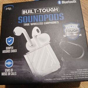 h.i.p. White Soundpods with Bluetooth